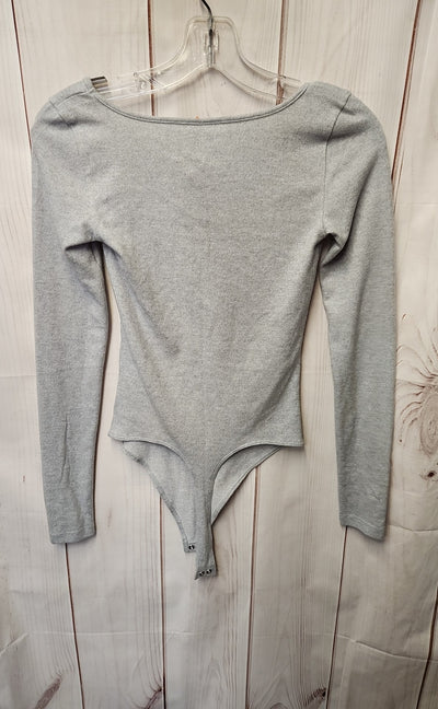 NWT American Eagle Women's Size XS Gray Bodysuit