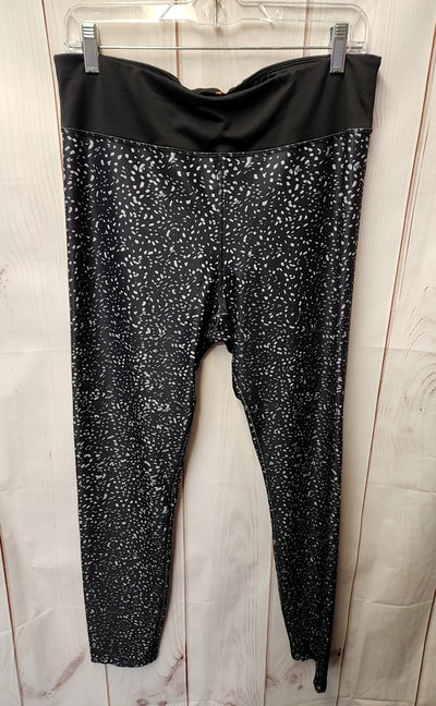 Spalding Women's Size XL Black Leggings