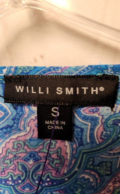 Willi Smith Women's Size S Blue Sleeveless Top