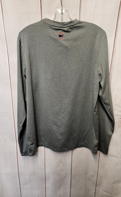 Vineyard Vines Boy's Size 12/14 Gray Shirt
