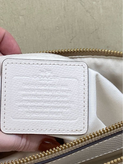 Coach 36721 Christie Carryall Signature Large Tan Leather Tote Bag