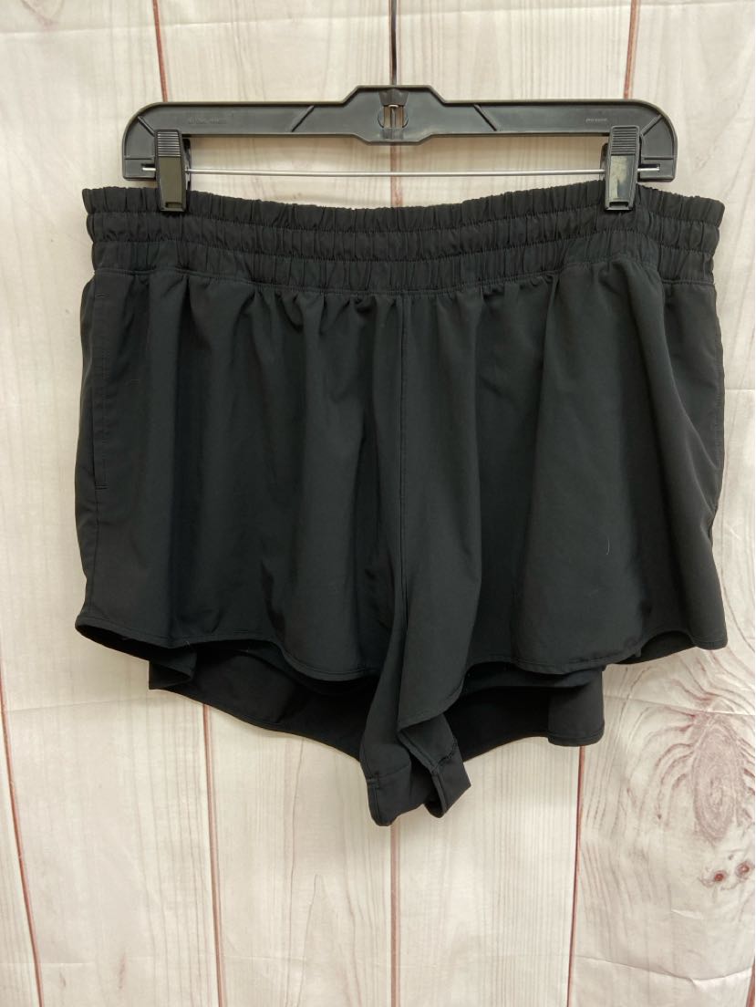 Offline by Aerie Women's Size XL Black Active Shorts
