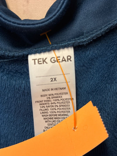 Tek Gear Women's Size 2X Teal Jacket
