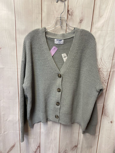 Old Navy Women's Size 2X Gray Cardigan