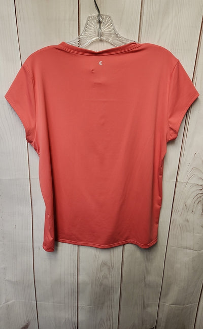Kyodan Women's Size M Pink Short Sleeve Top