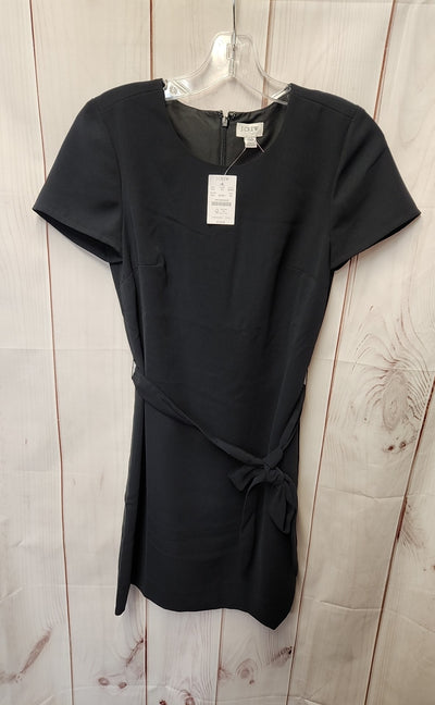 NWT J Crew Women's Size 00 Black Dress
