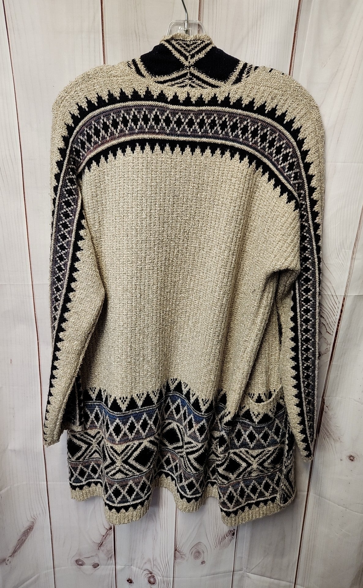 Lucky Brand Women's Size M Beige Cardigan