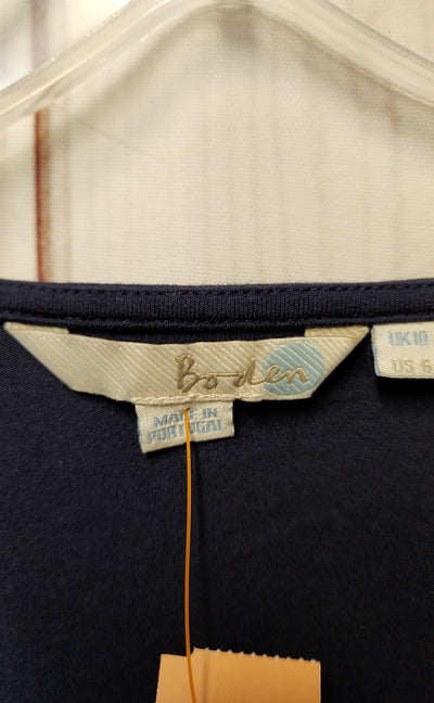 Boden Women's Size 6 Navy Long Sleeve Top