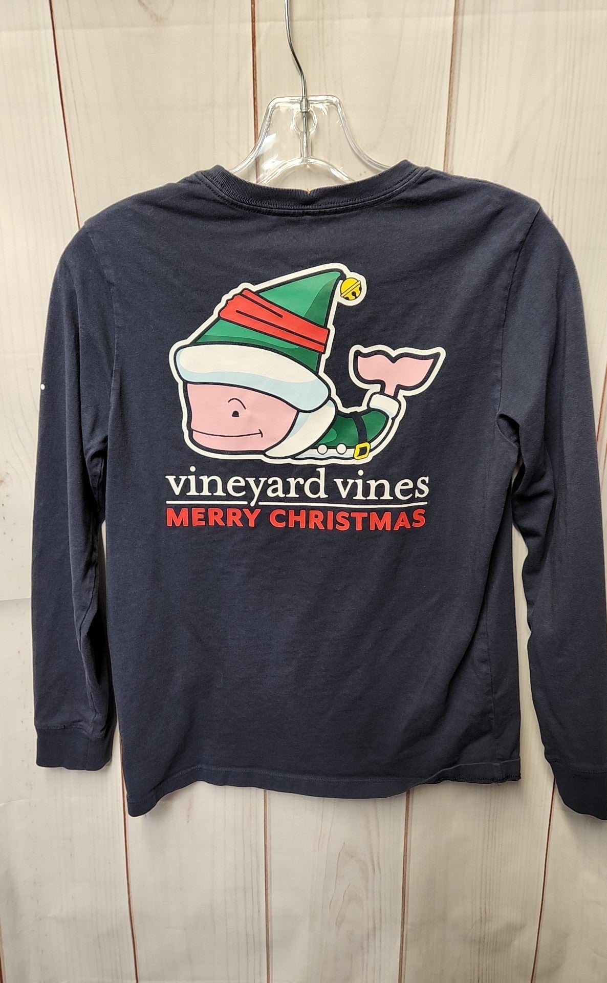 Vineyard Vines Boy's Size 12/14 Navy Shirt