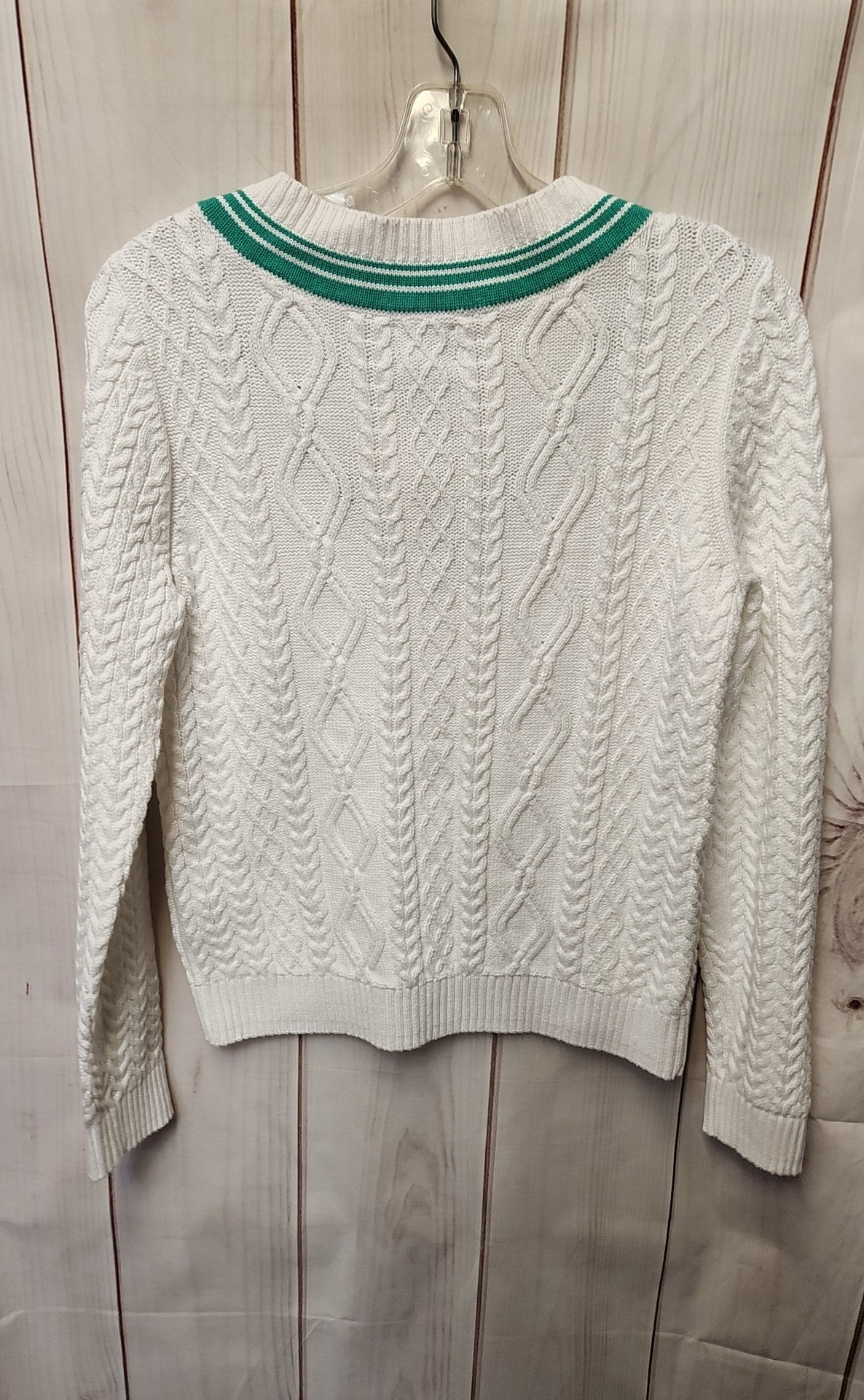 Lands End Women's Size S White Sweater