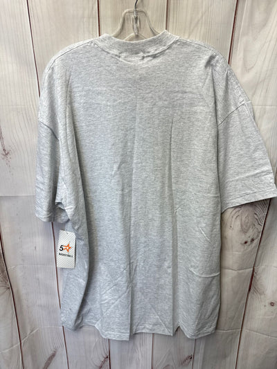 NWT Five- Star Basketball Men's Size XXL Gray Shirt