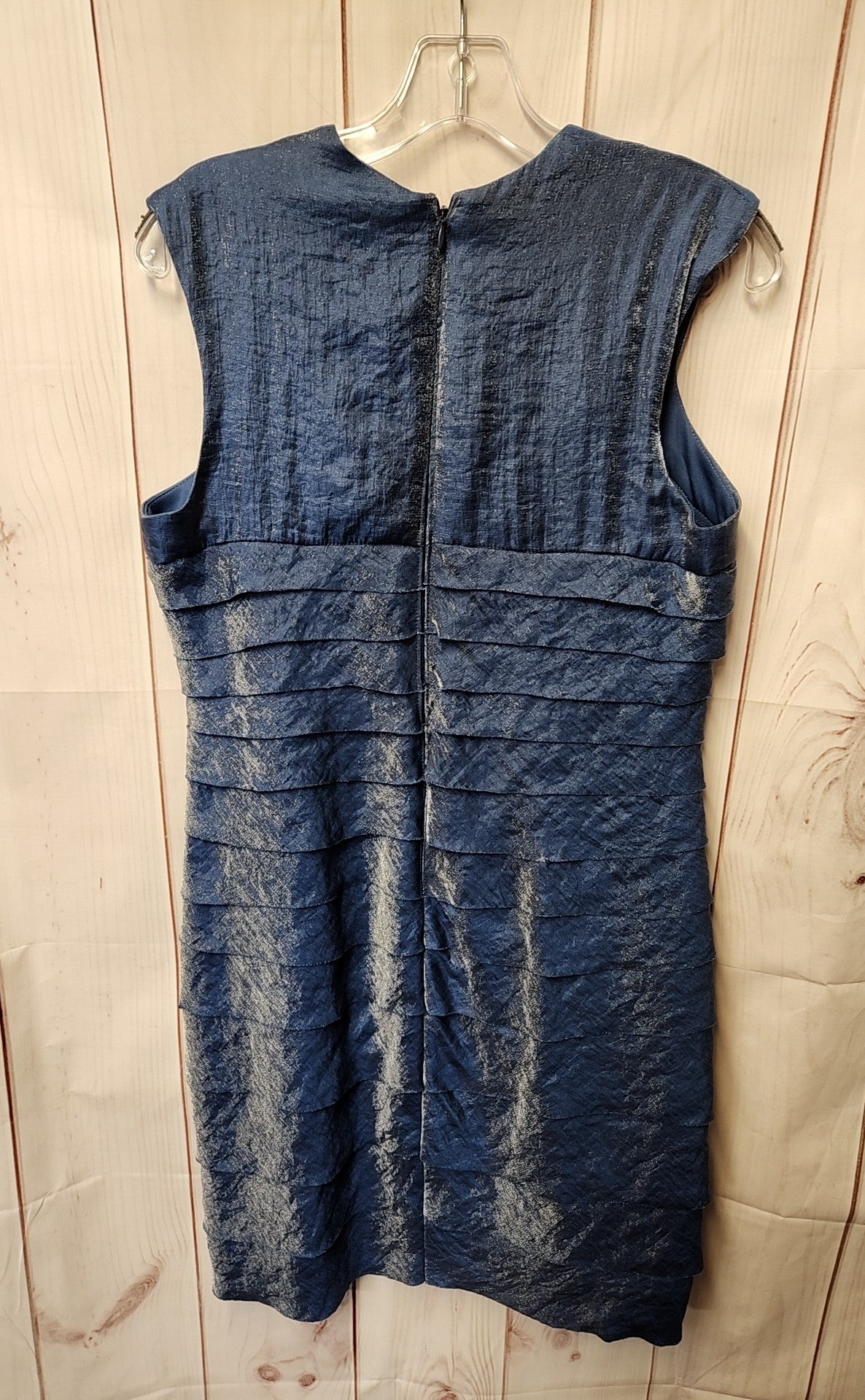 London Times Women's Size 14 Blue Dress