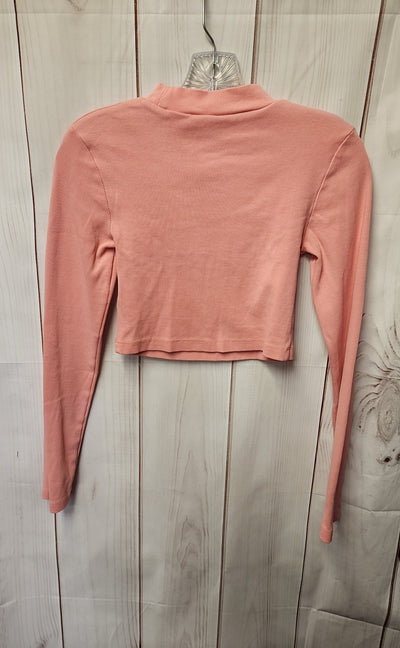 Urban Outfitters Women's Size M Pink Long Sleeve Top