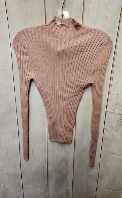 Hooked Up Women's Size S Pink Sweater