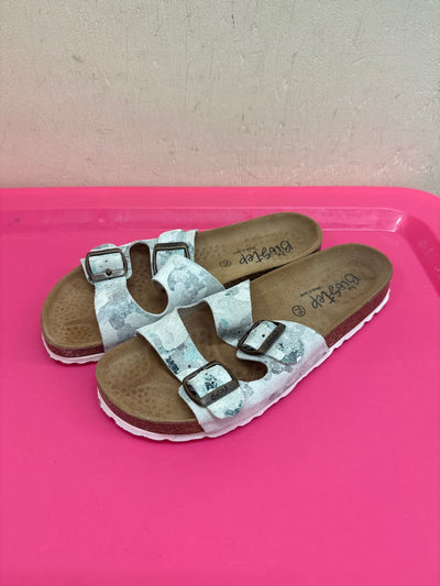 Biostep Women's Size 7-1/2 Gray Sandals