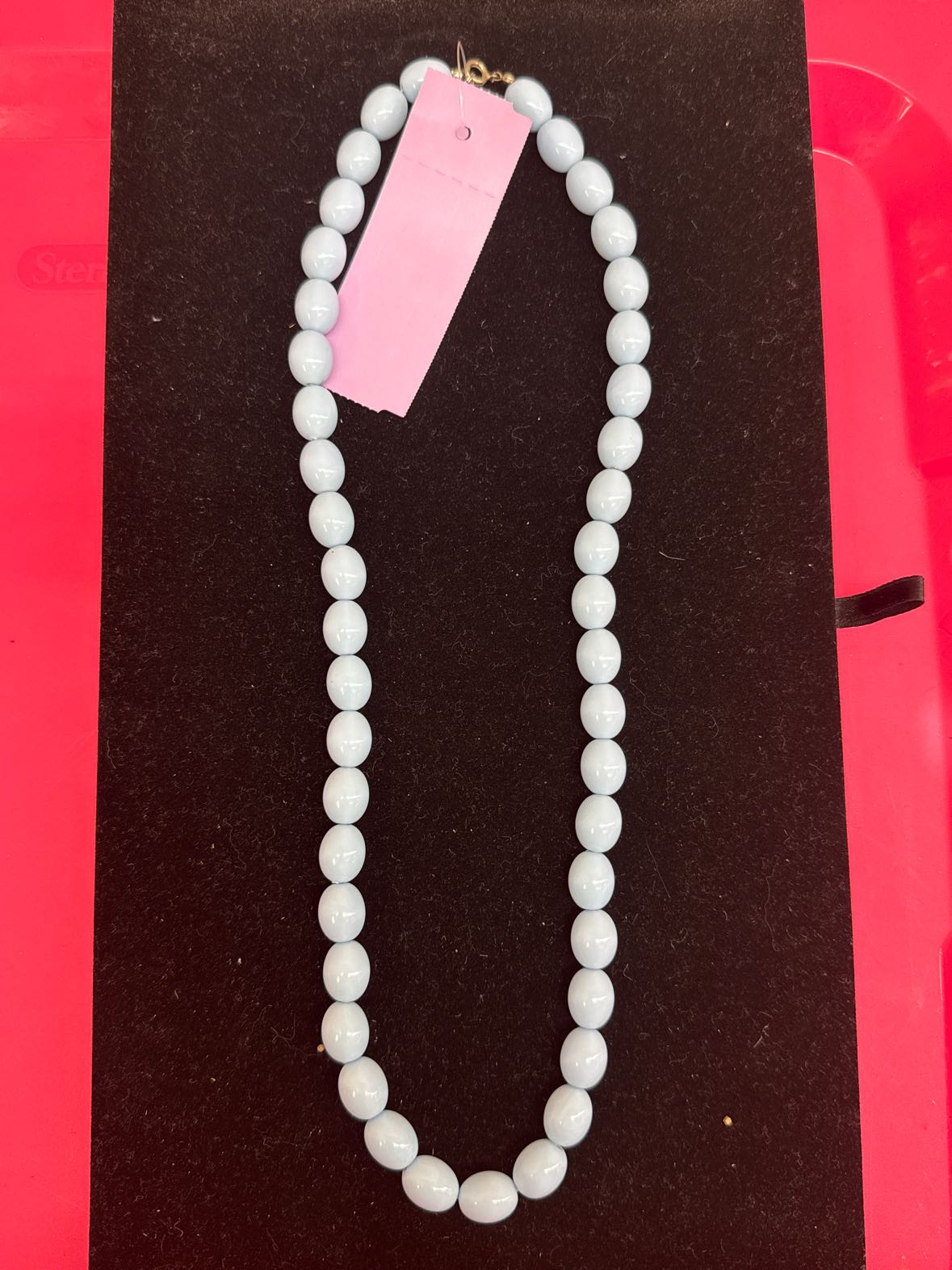 Blue Bead Necklace