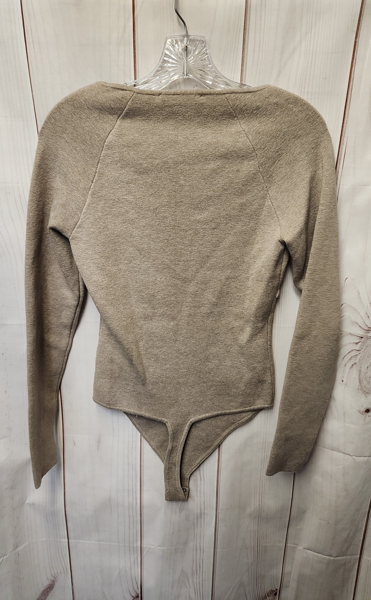 Abercrombie & Fitch Women's Size M Beige Bodysuit