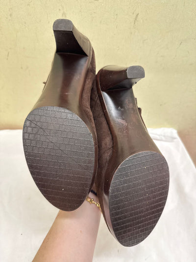 Bella Vita Women's Size 10 Brown Boots Shoes