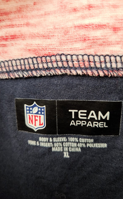 New England Patriots NFL Women's Size XL Navy Long Sleeve Top