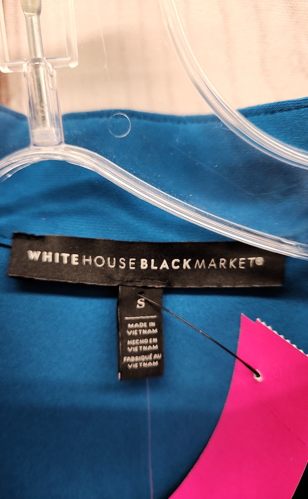 White House Black Market Women's Size S Teal Dress NWT