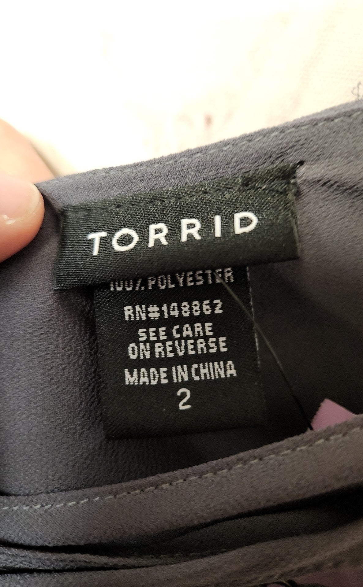 Torrid Women's Size 2X Gray Sleeveless Top