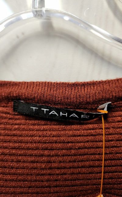 Tahari Women's Size M Brown Sweater