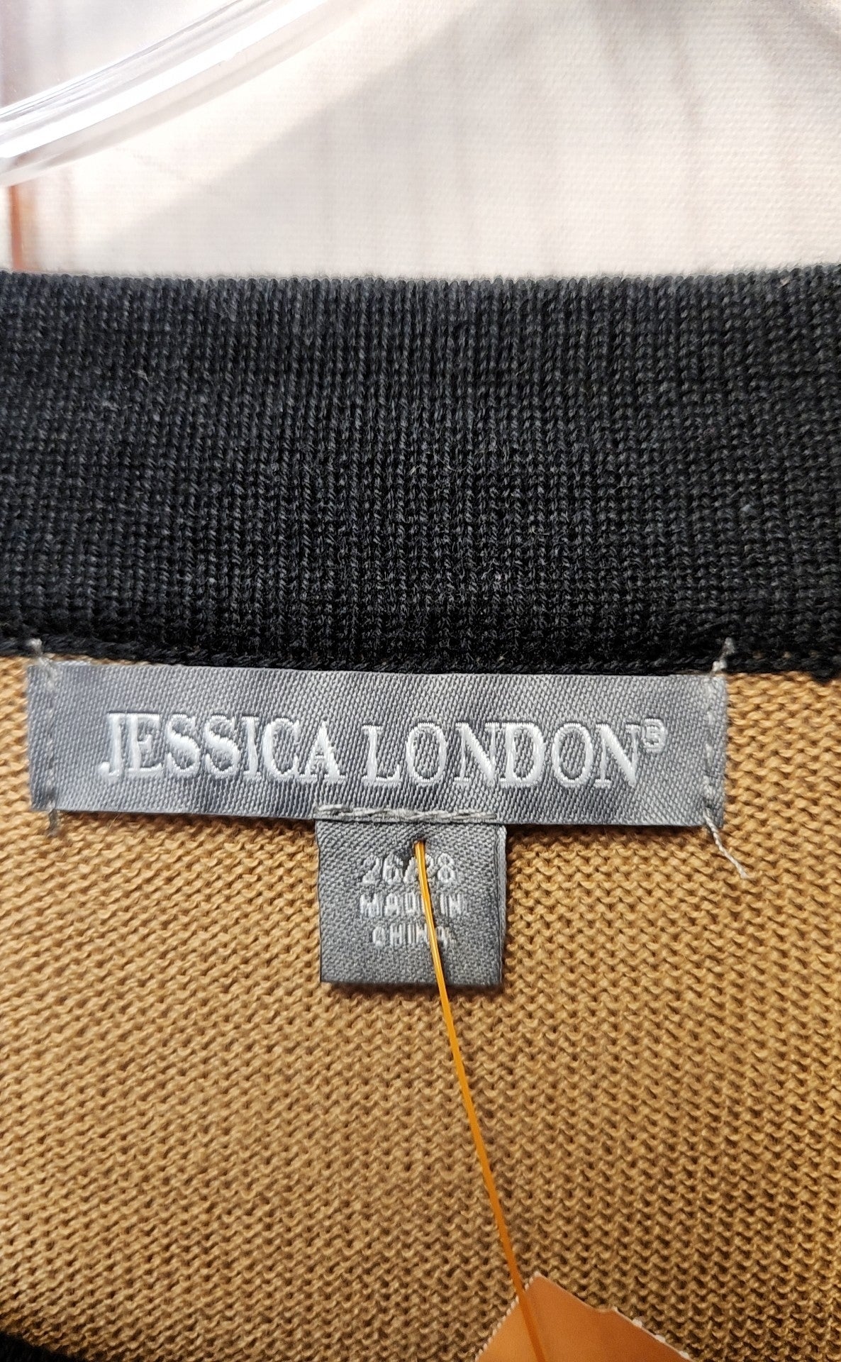 Jessica London Women's Size 26/28 Brown Sweater