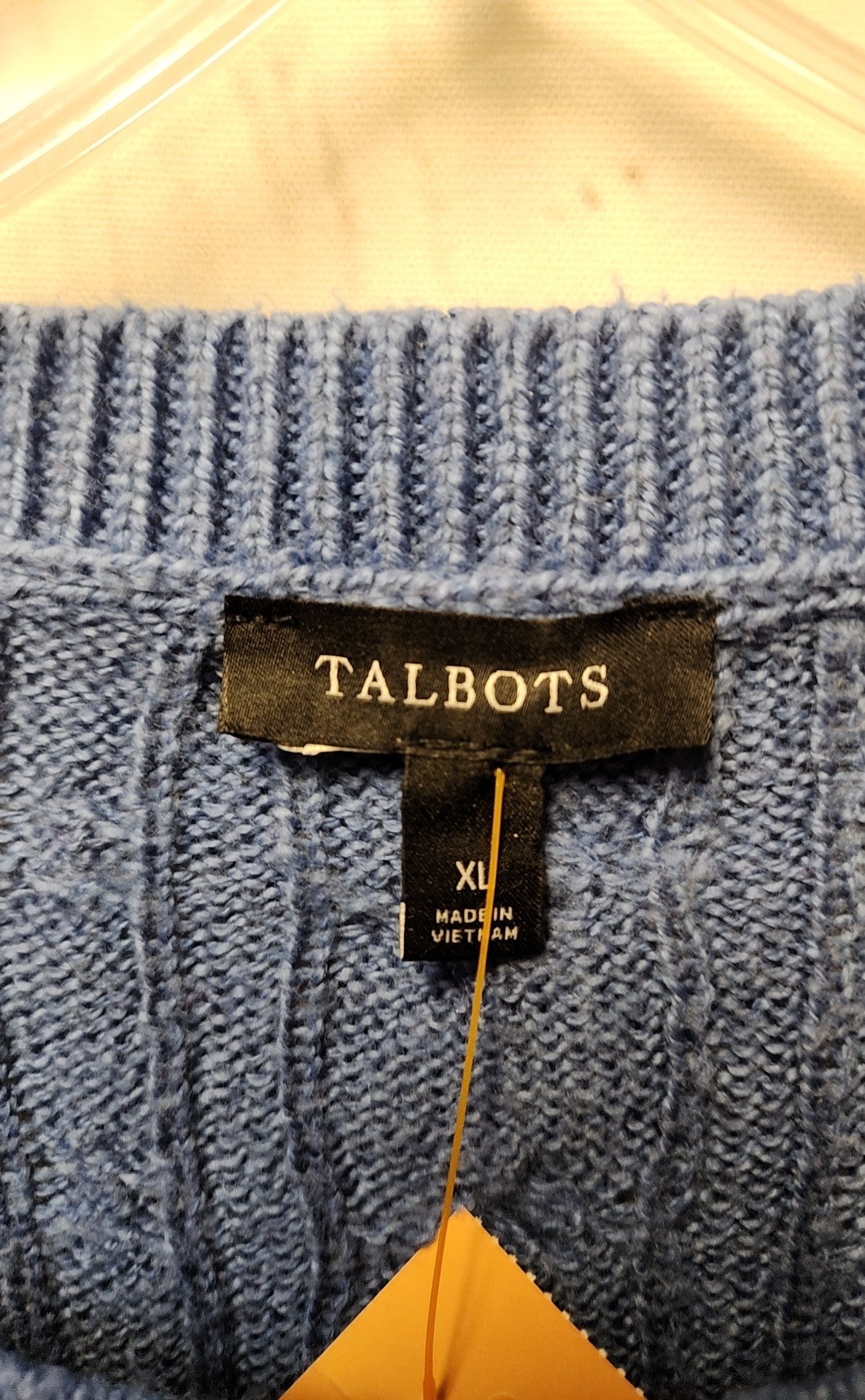 Talbots Women's Size XL Blue Sweater