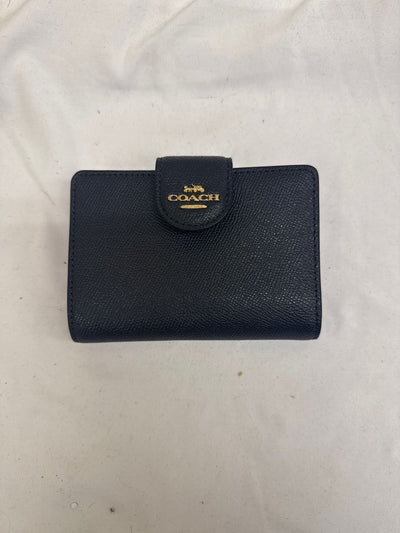 Coach Black Leather Wallet