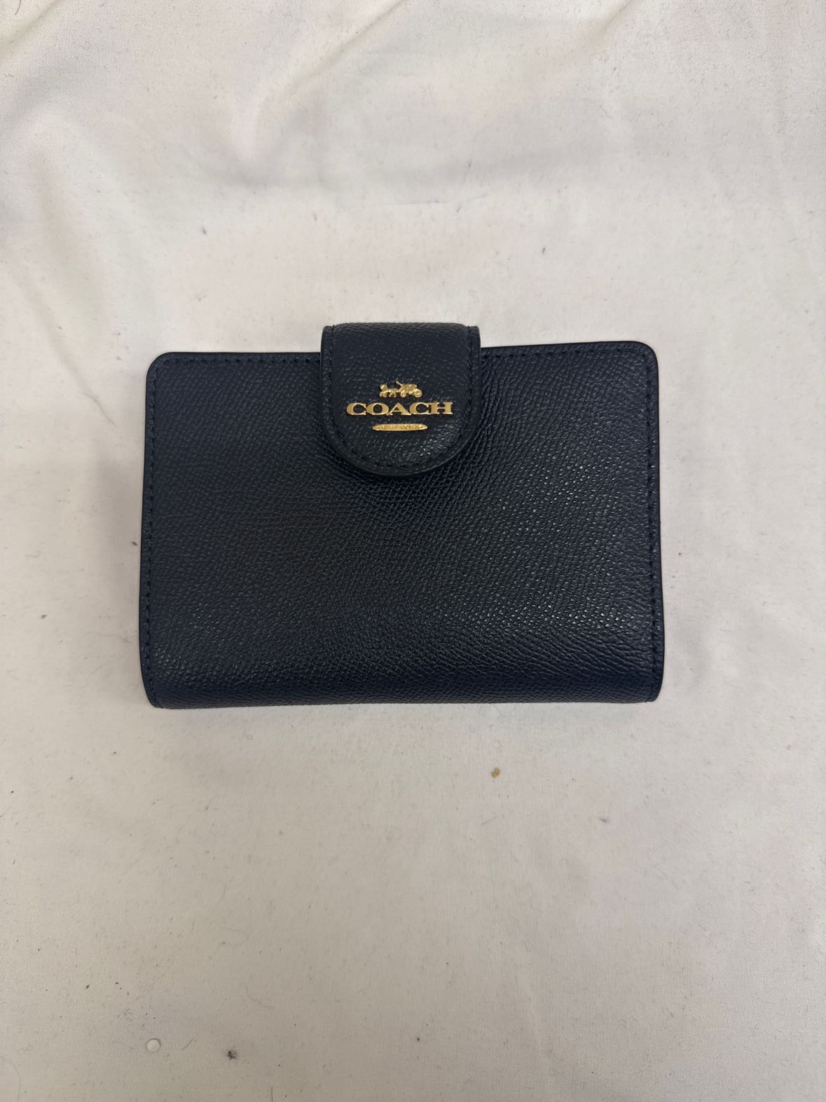 Coach Black Leather Wallet