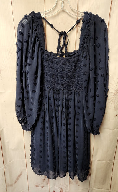 Altar'd State Women's Size L Navy Dress