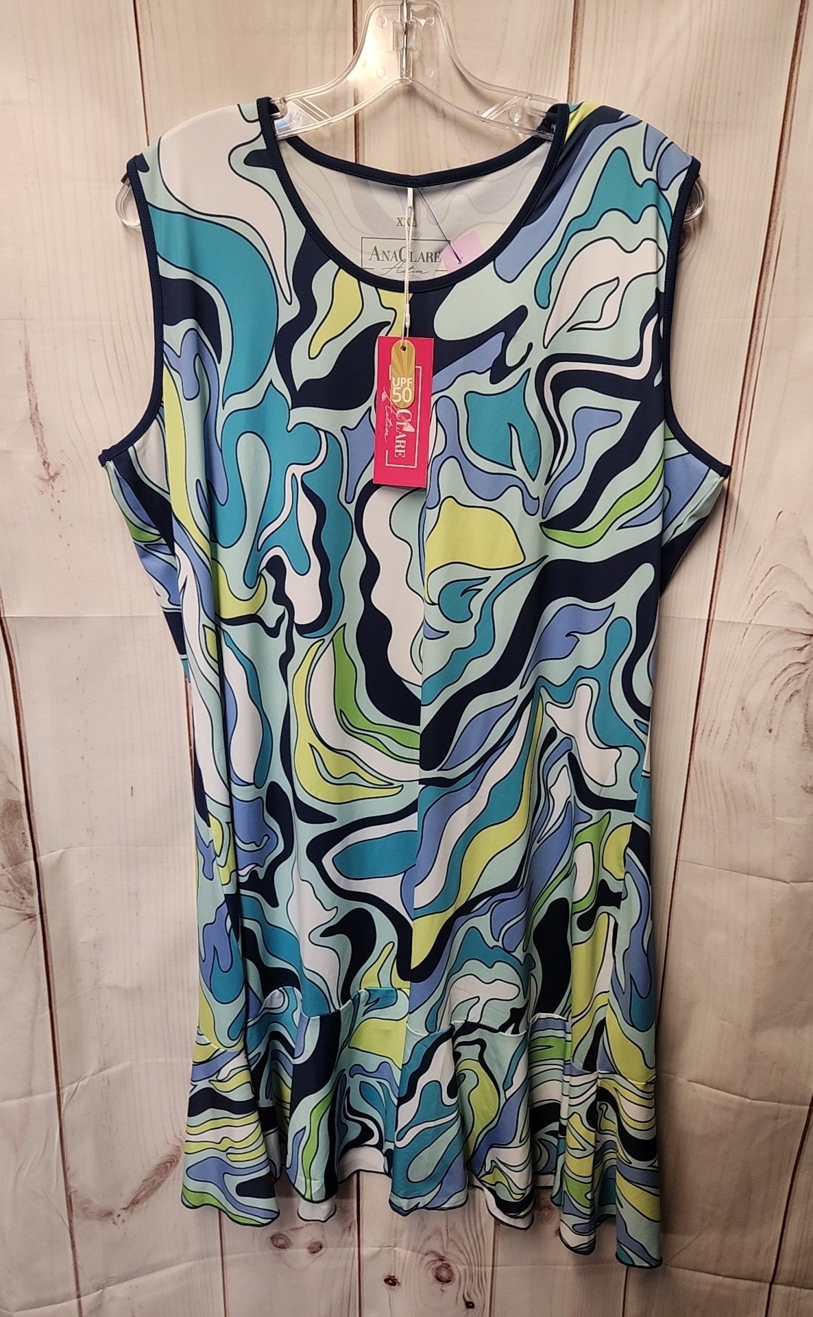 Anna Claire Women's Size XXL Blue Dress