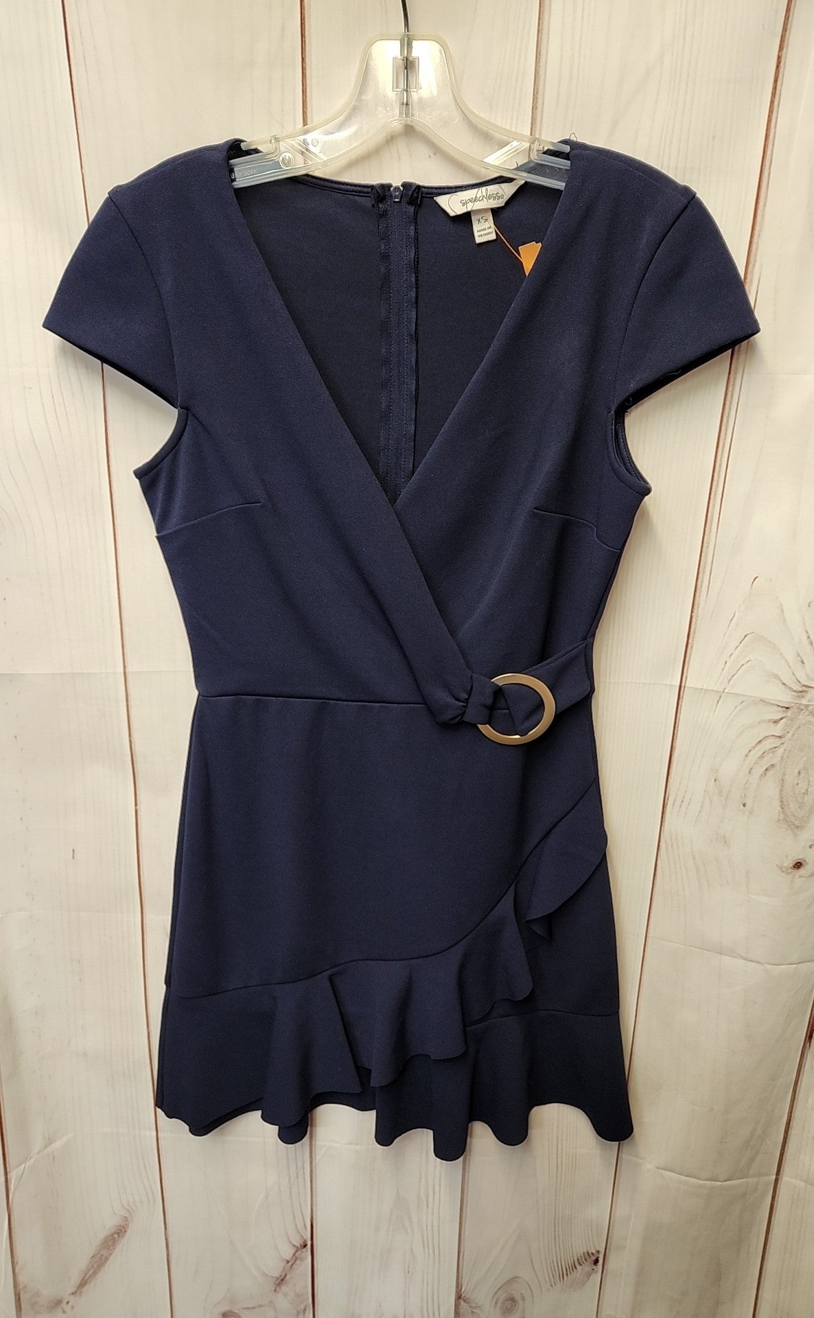 Speechless Women's Size XS Navy Dress