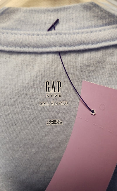 Gap Girl's Size 14/16 Blue Shirt