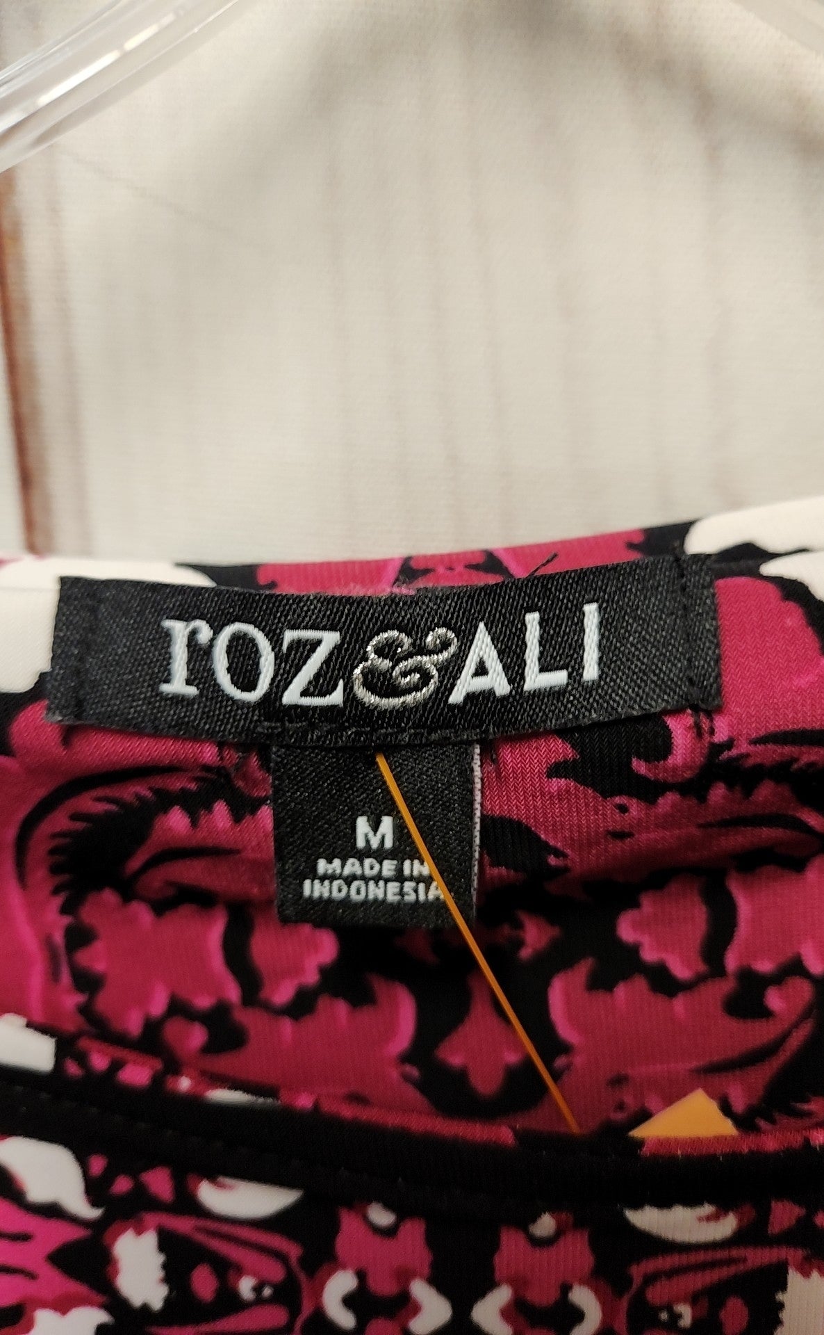 Roz & Ali Women's Size M Pink Dress