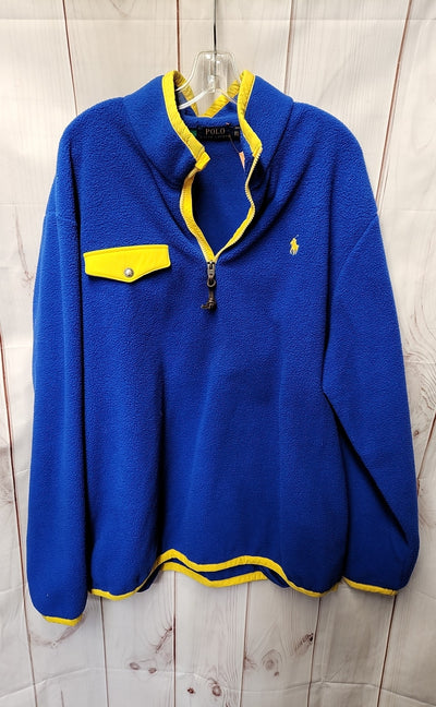 Polo by Ralph Lauren Men's Size XXL Blue Sweatshirt