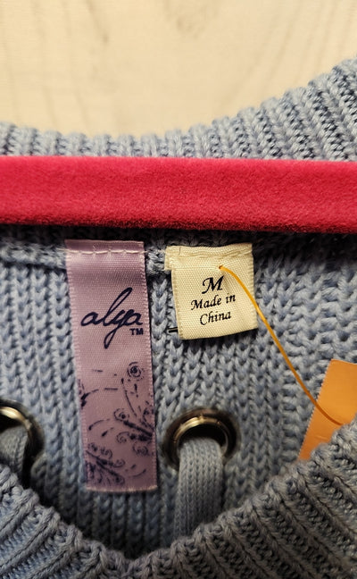 Alya Women's Size M Blue Sweater