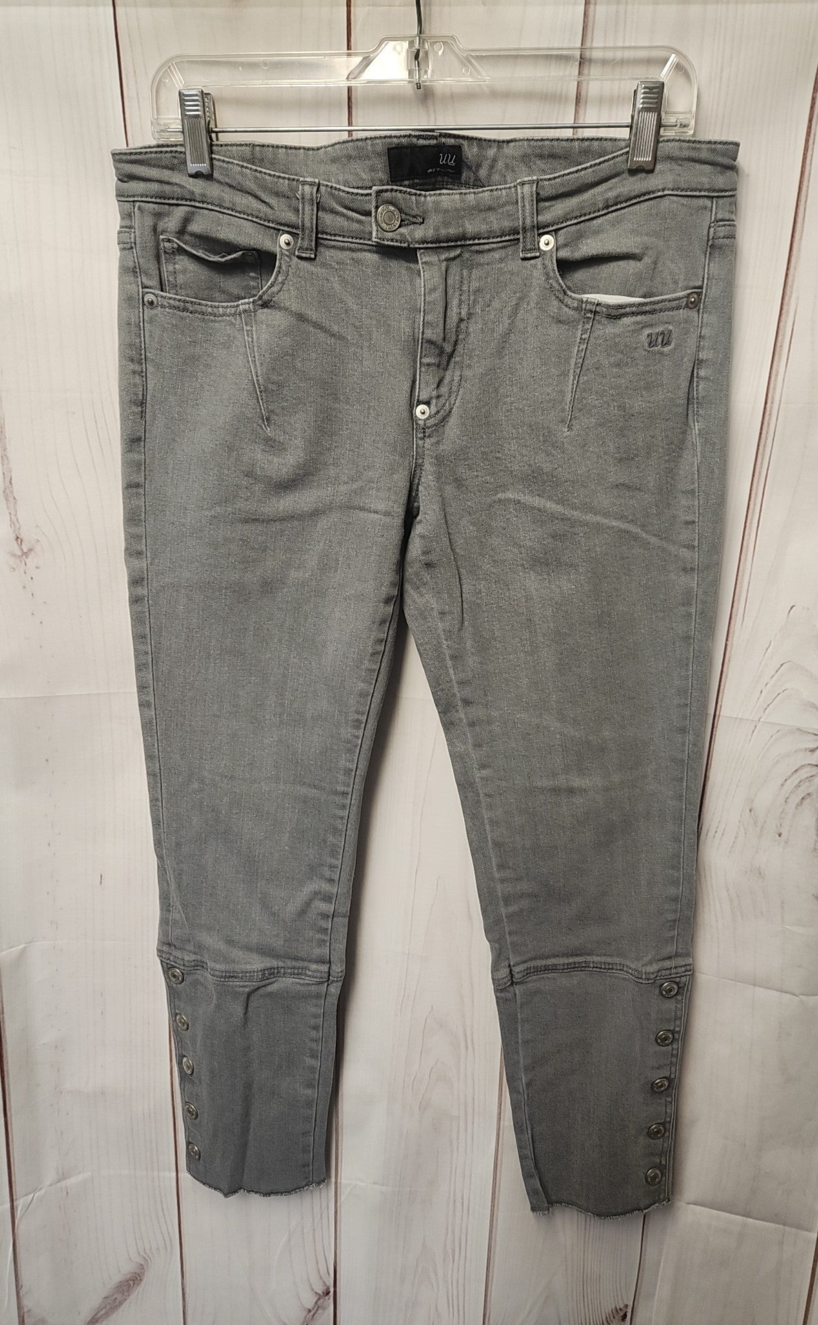 Uniqlo Women's Size 31 (11-12) Gray Jeans