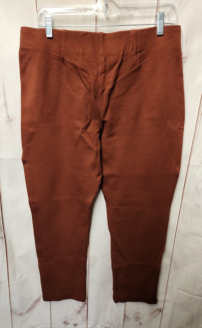 Chico's Women's Size 1.5 = US 10 Brown Pants Ankle