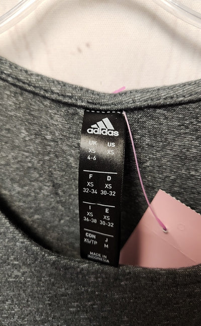 Adidas Boy's Size 4/5 Gray Shirt