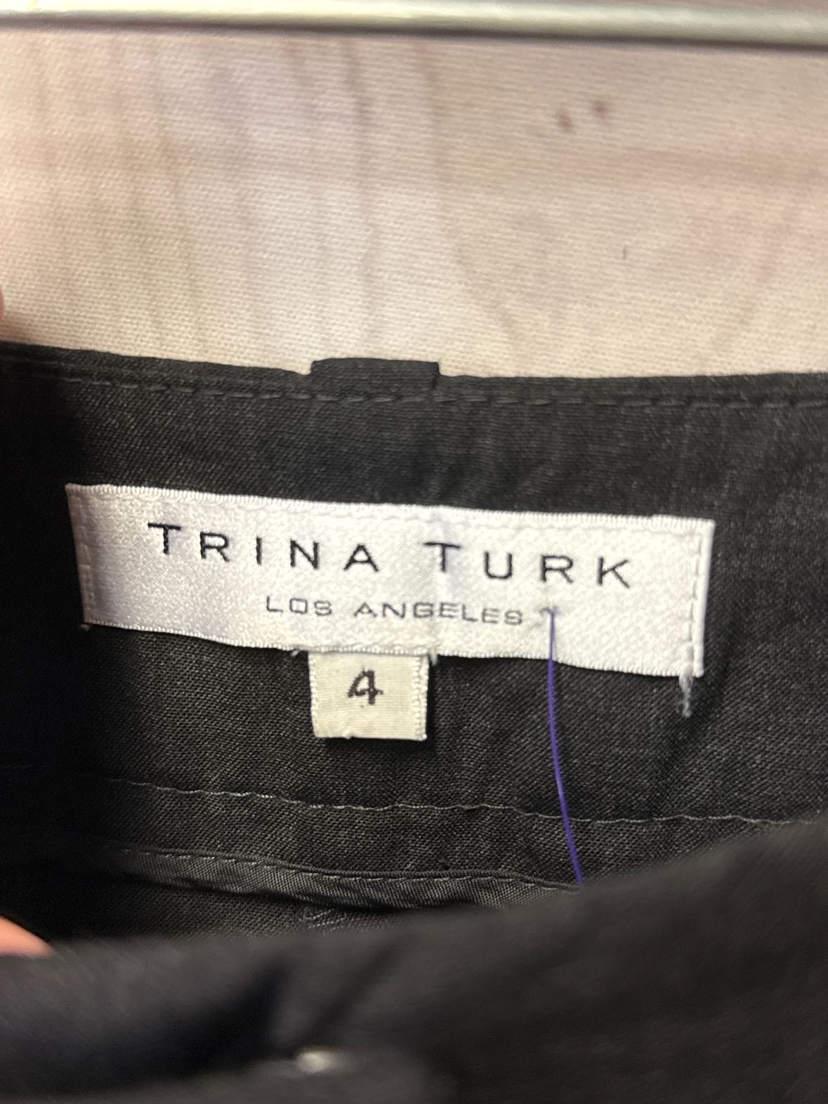 Trina Turk Women's Size 4 Black Pants