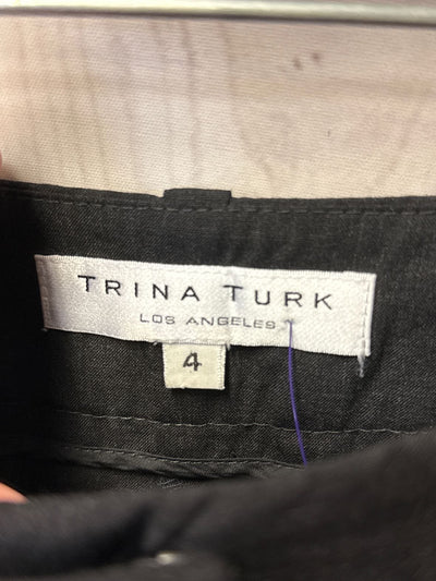 Trina Turk Women's Size 4 Black Pants
