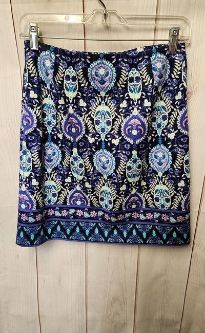 Talbots Women's Size 0 Petite Blue Skirt
