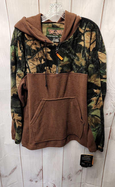 Trail Crest Men's Size M Brown Camoflauge Jacket