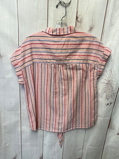 Sanctuary Women's Size S Pink Short Sleeve Top
