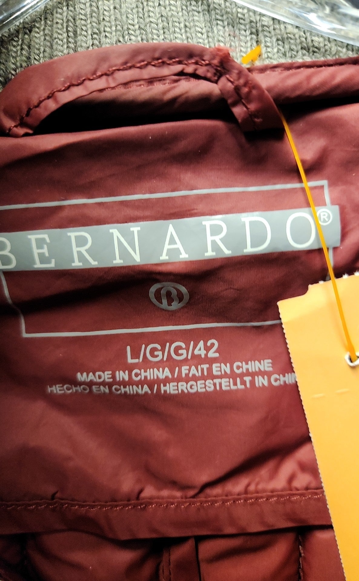 Bernardo Women's Size L Gray Jacket