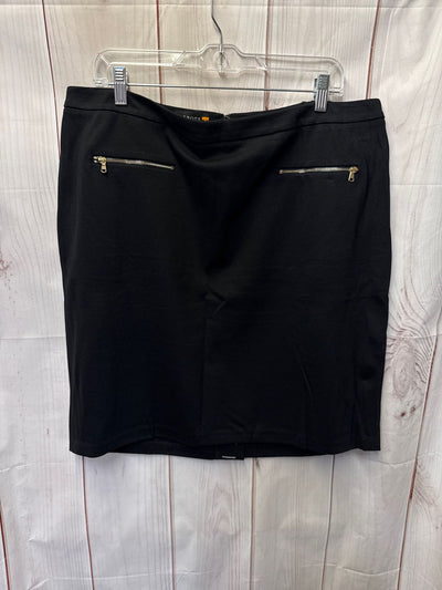 Talbots Women's Size 16 Black Skirt