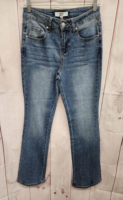Madden NYC Women's Size 26 (1-2) Blue Jeans