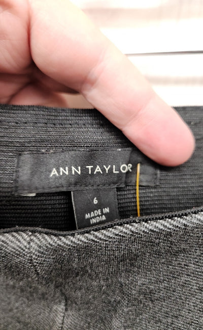 Ann Taylor Women's Size 6 Gray Pants