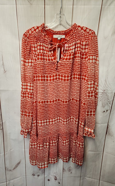 NWT Loft Women's Size L Red Dress